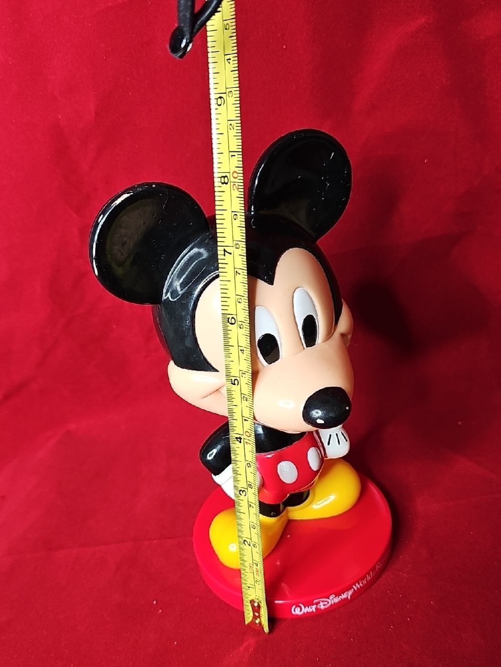 Vintage Kelloggs Disney Mickey Mouse Black, Red & Yellow Figurine - Picture 6 of 6